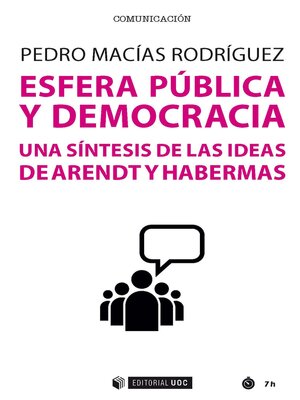cover image of Esfera pública y democracia